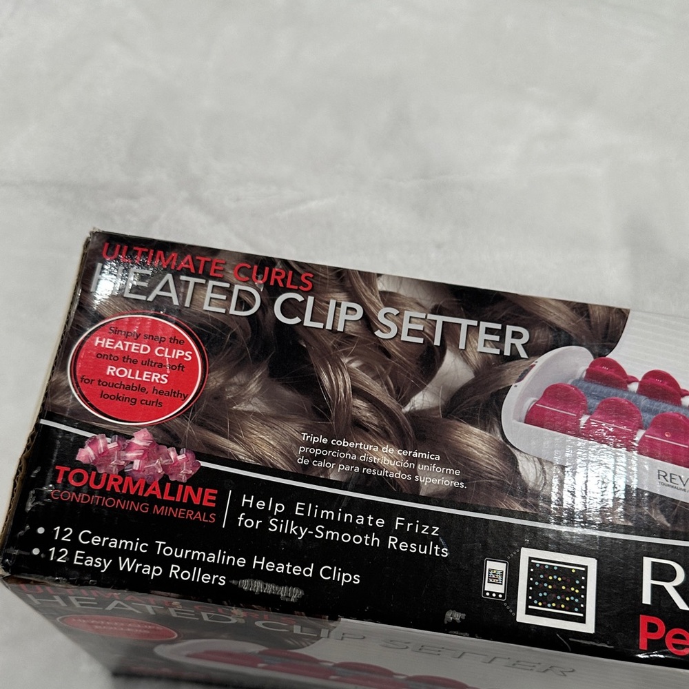 Revlon Hair Roller Set with Pink Rollers - Picture 9 of 9